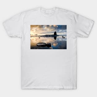 Black Nab at sunset. Saltwick Bay, England (8) T-Shirt